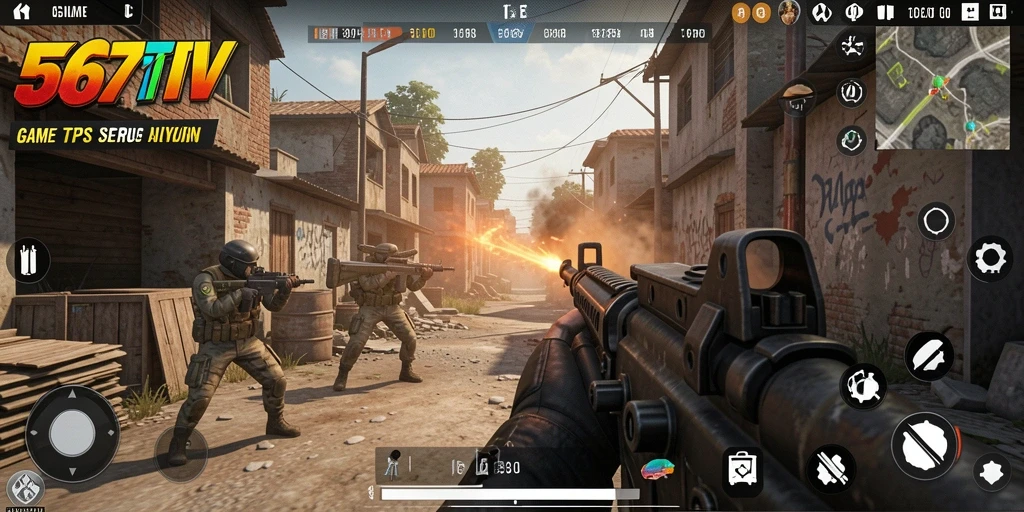 Screenshot gameplay seru dari 567TV dengan aksi menegangkan.