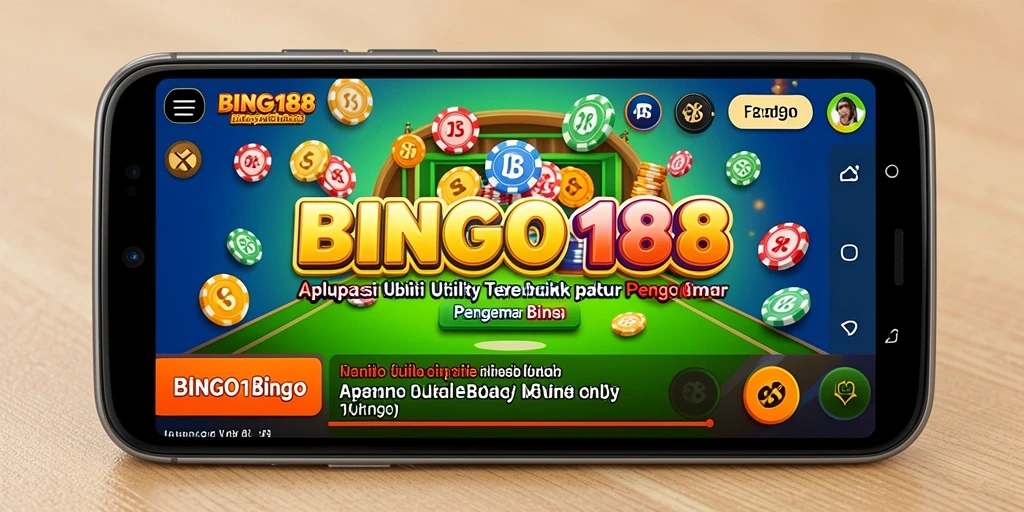 Tampilan antarmuka BINGO188 yang menarik untuk permainan bingo.