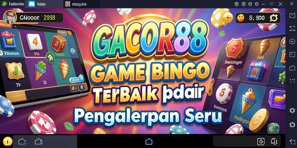 Tampilan gameplay seru dari GACOR88 dengan berbagai tema Bingo.