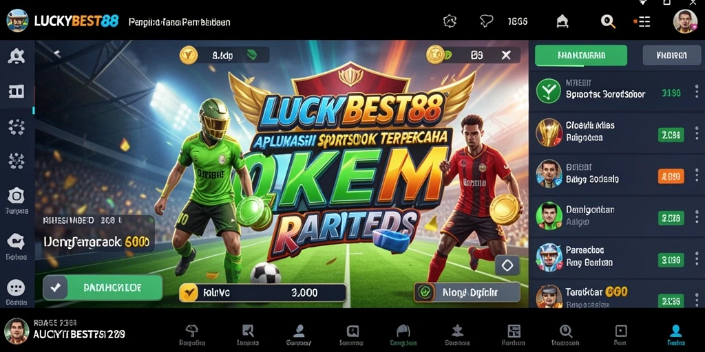 Tampilan gameplay taruhan di LUCKYBEST88 yang menarik.
