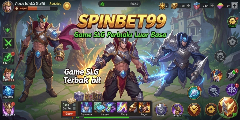 Screenshot gameplay SPINBET99 menampilkan strategi dan aliansi pemain.